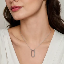 Outlet Gabriel & Co. 925 Sterling Silver Link Pendant Necklace