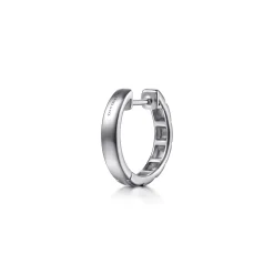 Clearance Gabriel & Co. 925 Sterling Silver Mens Gabriel Pyramaid Single Huggie Earring