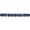 New Gabriel & Co. 925 Sterling Silver 6mm Sodalite Beaded Bracelet