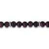 Gabriel & Co. 925 Sterling Silver 8mm Tiger Eye Beaded Bracelet