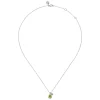 Best Gabriel & Co. 925 Sterling Silver Pear Peridot Bujukan Pendant Necklace