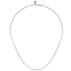 Discount Gabriel & Co. 925 Sterling Silver Solid Paper Clip Chain Necklace