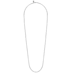 New Gabriel & Co. 925 Sterling Silver Solid Paper Clip Chain Necklace