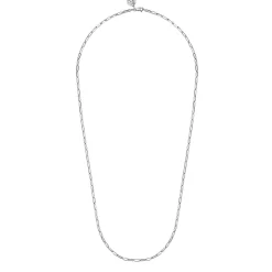 Sale Gabriel & Co. 925 Sterling Silver Solid Paper Clip Chain Necklace