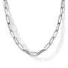 Sale Gabriel & Co. 925 Sterling Silver Solid Paper Clip Chain Necklace