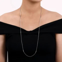 Online Gabriel & Co. 925 Sterling Silver Station Necklace