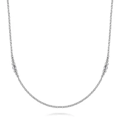 Online Gabriel & Co. 925 Sterling Silver Station Necklace