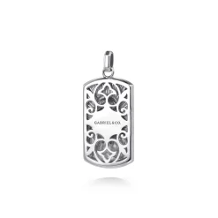 Outlet Gabriel & Co. 925 Sterling Silver Virgin Mary Jesus Men's Pendant