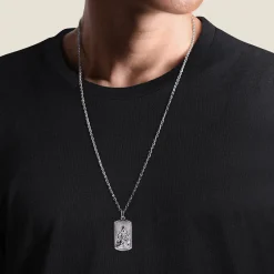 Outlet Gabriel & Co. 925 Sterling Silver Virgin Mary Jesus Men's Pendant
