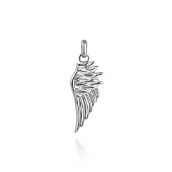 Hot Gabriel & Co. 925 Sterling Silver Wing Pendant