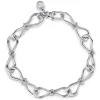 Online Gabriel & Co. Strides - 925 Sterling Silver Bujukan Stirrup Link Chain Bracelet