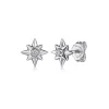 Hot Gabriel & Co. Stud Earrings 925 Sterling Silver Diamond 0.04ct