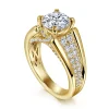 Online Gabriel & Co. Sutter - 14K Yellow Gold Round Diamond Engagement Ring