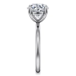 Online Gabriel & Co. Tiana - 14K White Gold Round Solitaire Diamond Engagement Ring