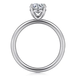Sale Gabriel & Co. Tiana - 14K White Gold Round Solitaire Diamond Engagement Ring