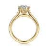 Online Gabriel & Co. Tiona - 14K Yellow Gold 6 Prong Round Diamond Engagement Ring
