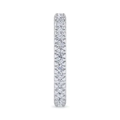 Discount Gabriel & Co. Tula - 14K White Gold Diamond Anniversary Band - 0.65 ct