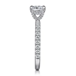 Online Gabriel & Co. Ulani - 14K White Gold Cushion Cut Diamond Engagement Ring