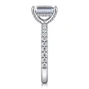Online Gabriel & Co. Ulani - 14K White Gold Emerald Cut Diamond Engagement Ring