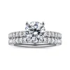 Sale Gabriel & Co. Ulani - 14K White Gold Round Diamond Engagement Ring