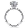 Outlet Gabriel & Co. Unite - 14K White Gold Marquise Shape Solitaire Diamond Engagement Ring