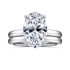 Online Gabriel & Co. Unite - 14K White Gold Oval Solitaire Diamond Engagement Ring