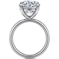 Sale Gabriel & Co. Unite - 14K White Gold Round Solitaire Diamond Engagement Ring