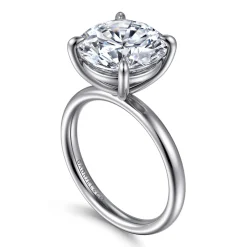 Sale Gabriel & Co. Unite - 14K White Gold Round Solitaire Diamond Engagement Ring
