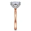 Clearance Gabriel & Co. Unite - 14K White-Rose Gold Oval Solitaire Diamond Engagement Ring