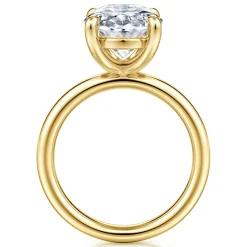 Online Gabriel & Co. Unite - 14K Yellow Gold Oval Solitaire Diamond Engagement Ring