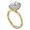 Outlet Gabriel & Co. Unite - 14K Yellow Gold Oval Solitaire Diamond Engagement Ring