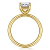 Sale Gabriel & Co. Unite - 14K Yellow Gold Radiant Cut Solitaire Diamond Engagement Ring