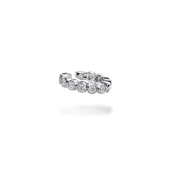 Sale Gabriel & Co. Vintage 14K White Gold 15mm Diamond Ear Cuff