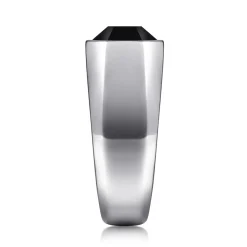 Discount Gabriel & Co. Wide 925 Sterling Silver Signet Ring with Faceted Onyx Stone in High Polish Finish