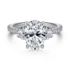Sale Gabriel & Co. Wilda - 14K White Gold Diamond Engagement Ring