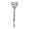 Best Gabriel & Co. Wilda - 14K White Gold Diamond Engagement Ring