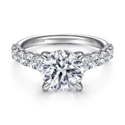 Online Gabriel & Co. Winslet - 14K White Gold Diamond Engagement Ring