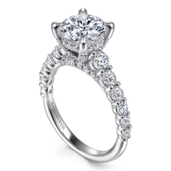 Online Gabriel & Co. Winslet - 14K White Gold Diamond Engagement Ring