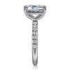 Gabriel & Co. Winslow - 14K White Gold Emerald Cut Diamond Engagement Ring
