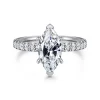 Best Gabriel & Co. Winslow - 14K White Gold Marquise Shape Diamond Engagement Ring