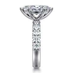 Outlet Gabriel & Co. Winslow - 14K White Gold Marquise Shape Diamond Engagement Ring