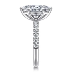 Gabriel & Co. Winslow - 14K White Gold Marquise Shape Diamond Engagement Ring