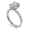 Sale Gabriel & Co. Winslow - 14K White Gold Pear Shape Diamond Engagement Ring