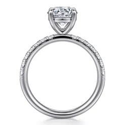 Gabriel & Co. Winslow - 14K White Gold Round Diamond Engagement Ring
