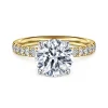 Online Gabriel & Co. Winslow - 14K White-Yellow Gold Round Diamond Engagement Ring