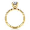 Gabriel & Co. Winslow - 14K Yellow Gold Emerald Cut Diamond Engagement Ring