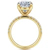 Discount Gabriel & Co. Winslow - 14K Yellow Gold Oval Diamond Engagement Ring