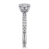 Sale Gabriel & Co. Winslow - Platinum Cushion Cut Diamond Engagement Ring
