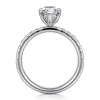 Sale Gabriel & Co. Winslow - Platinum Pear Shape Diamond Engagement Ring