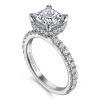 Gabriel & Co. Yale - 14K White Gold Diamond Engagement Ring